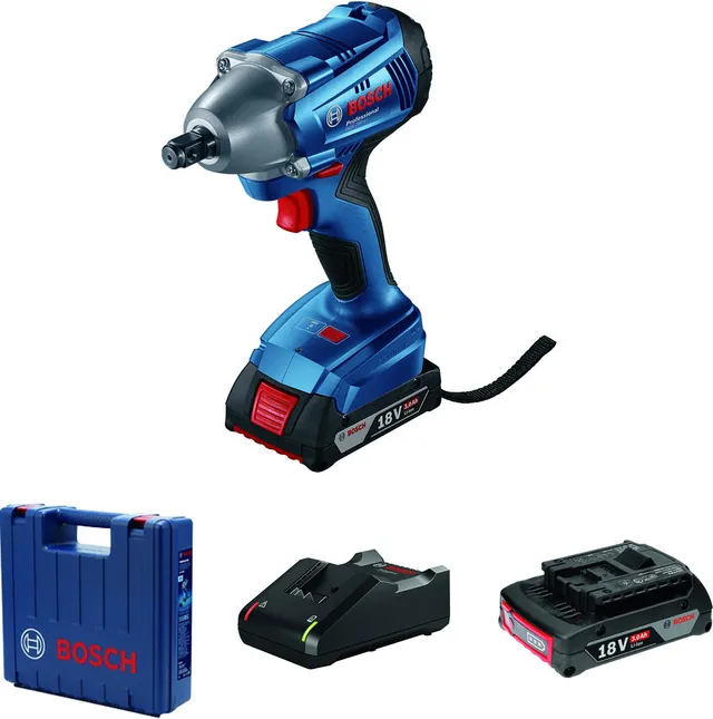 bosch-professional-akku-drehschlagschrauber-gds-250-li-18-v-mit-2x-3-0-ah-akku-k image 1