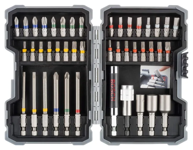 bosch-43tlg-schrauberbits-und-steckschl-ssel-set-farbcodierte-s2-stahl-bits-mit- image 1