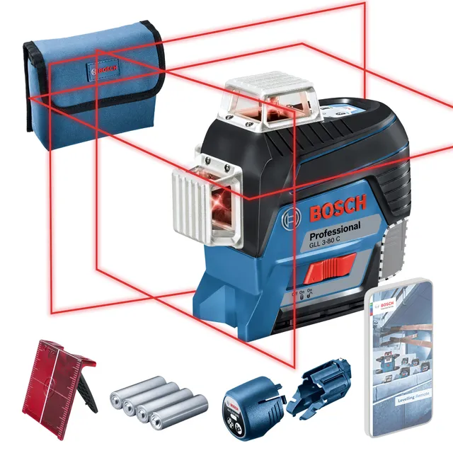 bosch-professional-linienlaser-gll-3-80-c-mit-bluetooth-app-funktion-roter-laser image 1