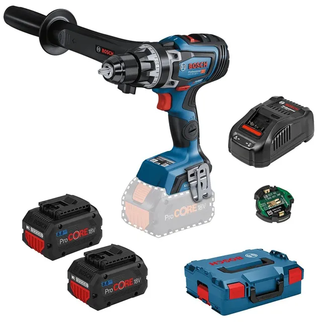 bosch-professional-18v-system-biturbo-akku-bohrschrauber-gsr-18v-150-c-150-nm-dr image 1