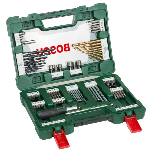 bosch-91-teiliges-titanium-bohrer-und-bit-set-v-line-f-r-holz-stein-und-metall-i image 1