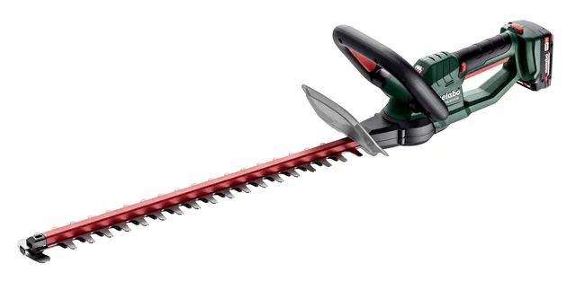 metabo-akku-heckenschere-hs-18-ltx-55-601718500-18-v-55-cm-schnittl-nge-inkl-2-a image 1