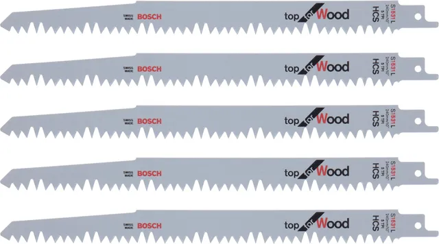 bosch-professional-5x-s-bels-geblatt-s-1531-l-top-for-wood-240-mm-hcs-s-schaft-f image 1
