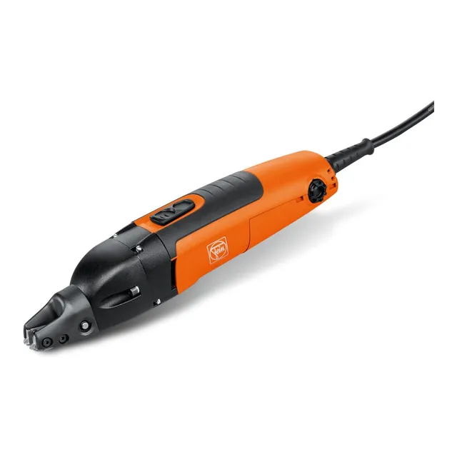 fein-bss-1-6-e-blech-schlitzschere-bis-1-6-mm-350-w-quickin-messerwechsel-orange image 1