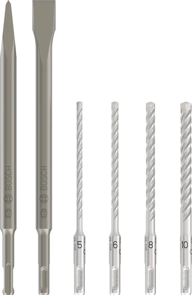 bosch-accessories-6-teiliges-sds-plus-5-hammerbohrer-und-mei-el-set-f-r-beton-ma image 1