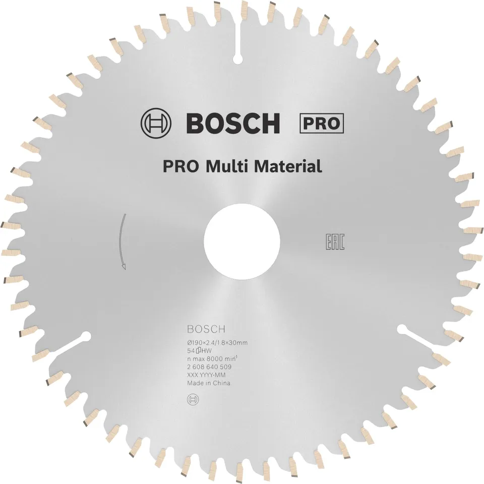bosch-professional-2608640509-kreiss-geblatt-multi-material-190-mm-30-mm-bohrung image 1