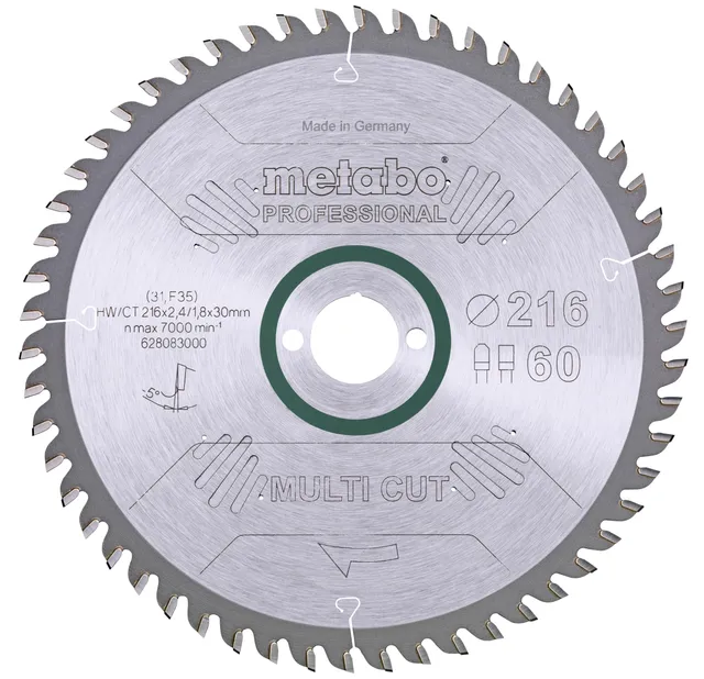 metabo-s-geblatt-multi-cut-216x30-mm-60z-kreiss-geblatt-f-r-alu-laminat-hartmeta image 1