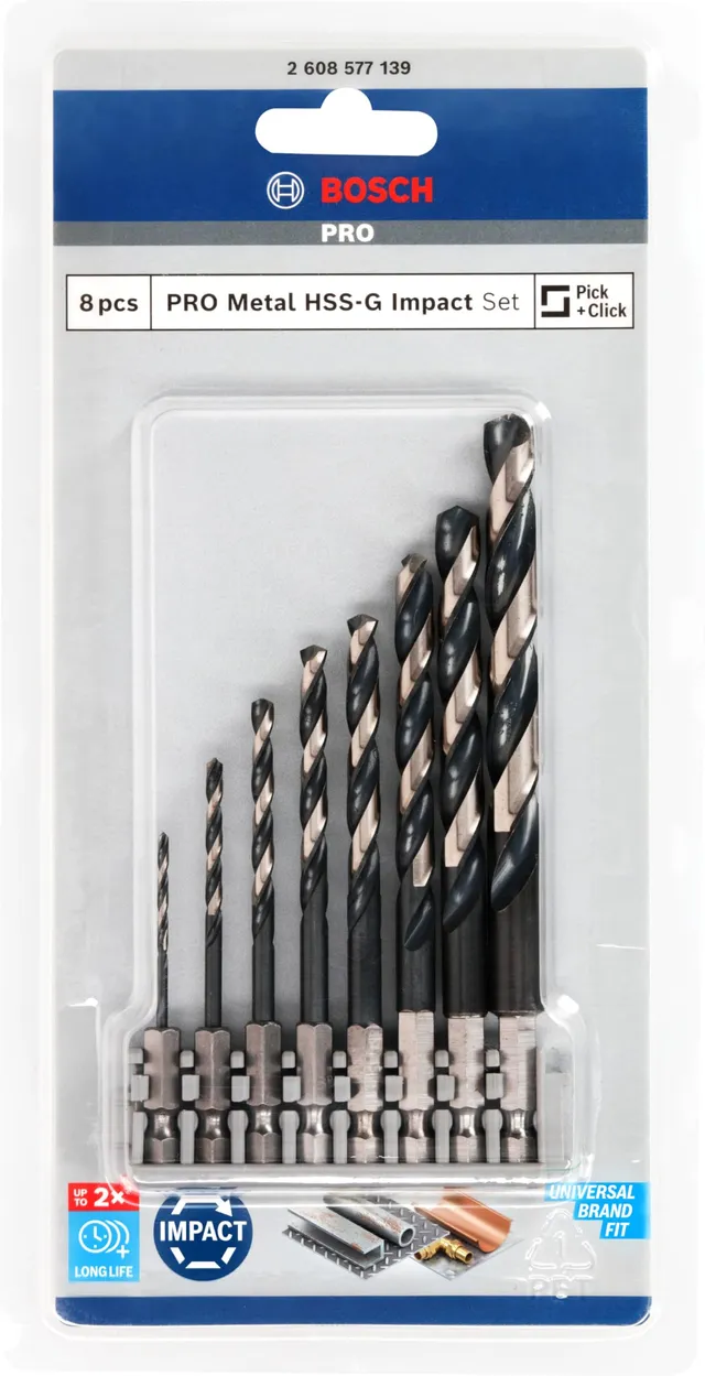 bosch-pro-metal-hss-g-impact-spiralbohrer-set-8-tlg-2-0-10-0-mm-sechskantschaft- image 1