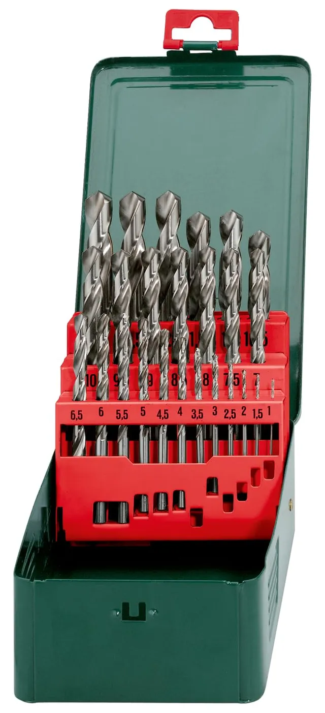 metabo-hss-g-bohrerkassette-sp-25-teiliges-metallbohrer-set-1-13-mm-135-kreuzans image 1