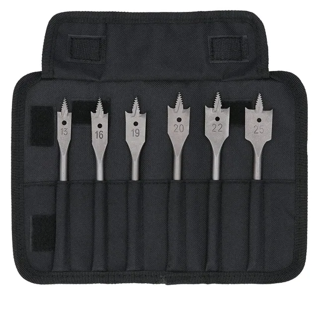 bosch-professional-6tlg-flachfr-sbohrer-set-self-cut-speed-1-4-sechskantschaft-1 image 1
