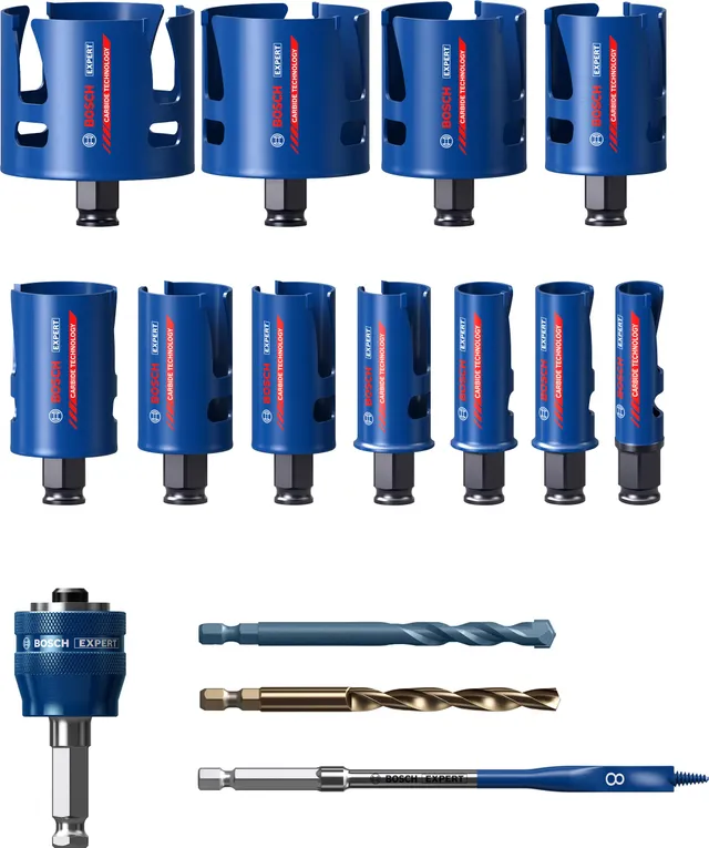 bosch-accessories-11x-expert-construction-material-lochs-ge-set-20-76-mm-carbide image 1