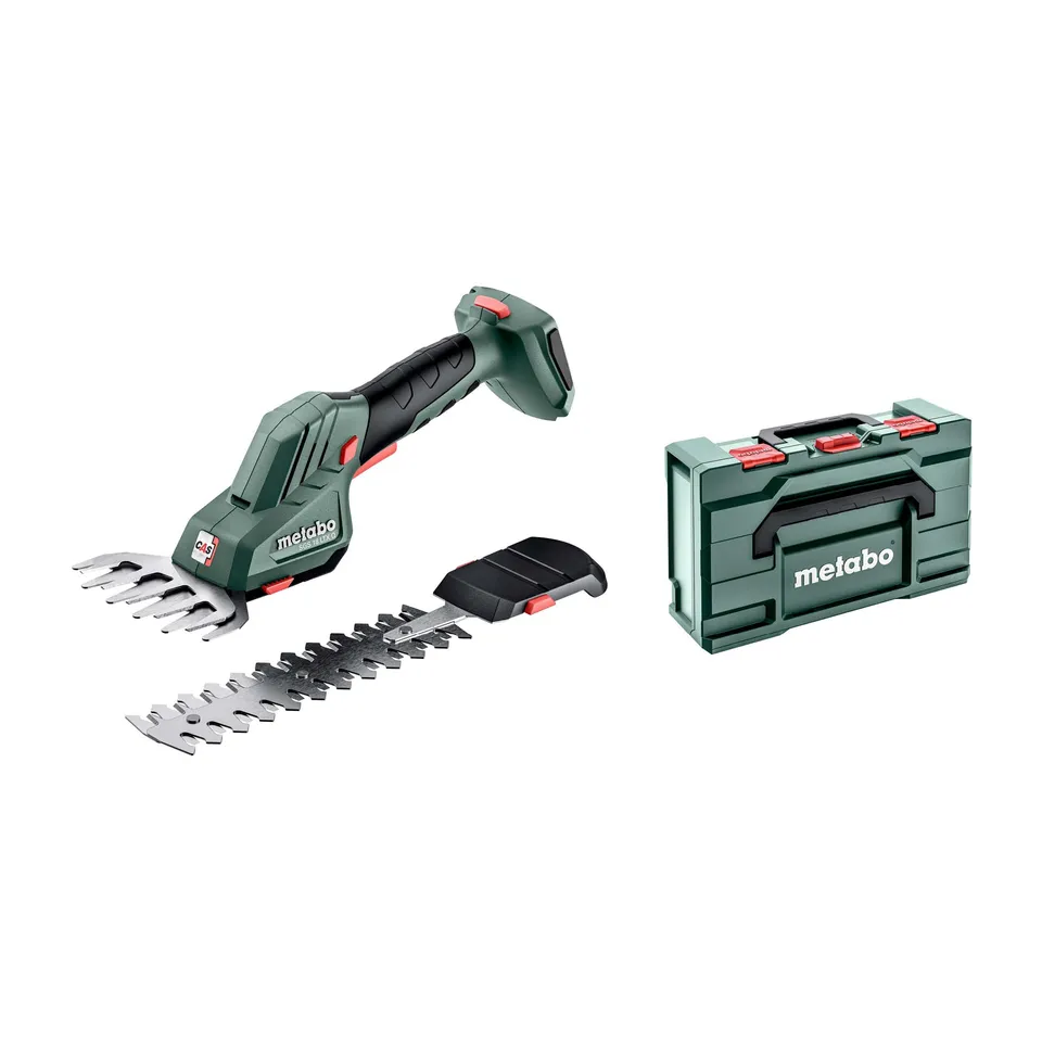 metabo-sgs-18-ltx-q-akku-gras-und-strauchschere-18-v-2-in-1-mit-quick-system-und image 1