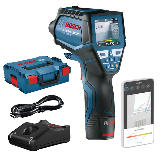 bosch-professional-infrarot-thermometer-gis-1000-c-40-c-bis-1000-c-mit-12v-akku- image 1