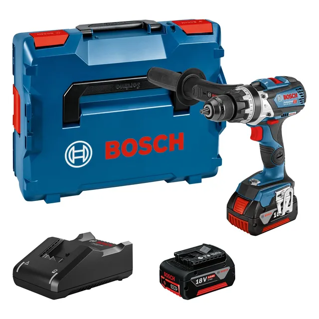 bosch-professional-gsb-18v-110-c-akku-schlagbohrschrauber-set-2-5-0-ah-akku-schn image 1