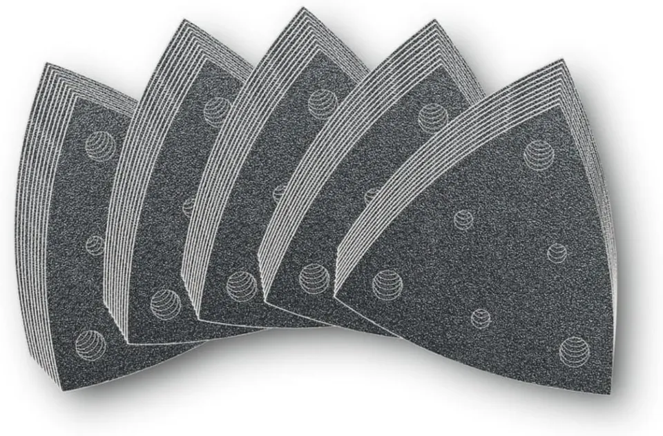 fein-dreieckschleifpapier-sortiment-gelocht-50-schleifbl-tter-in-k-rnungen-60-24 image 1