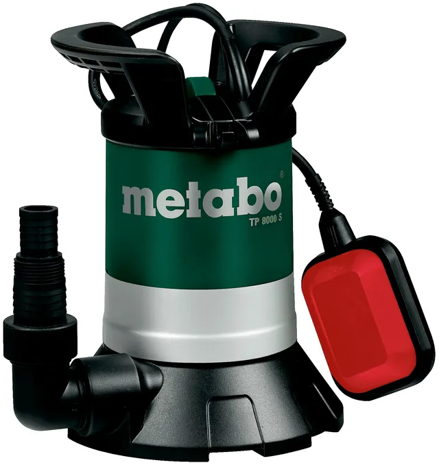 metabo-klarwasser-tauchpumpe-tp-8000-s-0250800000-350-w-8000-l-h-max-7-m-f-rderh image 1