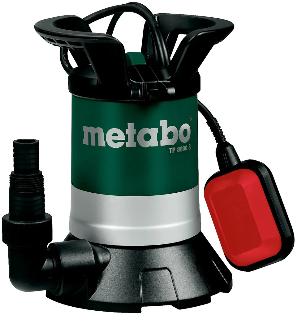 metabo-klarwasser-tauchpumpe-tp-8000-s-0250800000-350-w-8000-l-h-max-7-m-f-rderh image 1