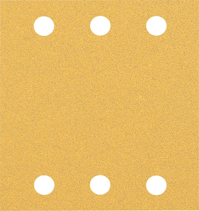 bosch-accessories-10x-expert-c470-schleifblatt-mit-6-l-chern-115x107-mm-k-rnung- image 1