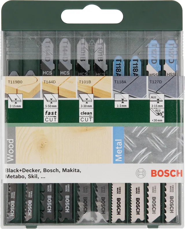 bosch-home-and-garden-10-tlg-stichs-geblatt-set-wood-and-metal-t-schaft-f-r-holz image 1