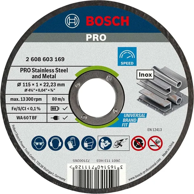 bosch-professional-trennscheiben-set-pro-stainless-steel-and-metal-longlife-10-s image 1