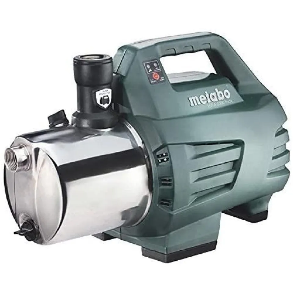 metabo-hwa-6000-inox-hauswasserautomat-1300-w-hauswasserpumpe-mit-6000-l-h-f-rde image 1