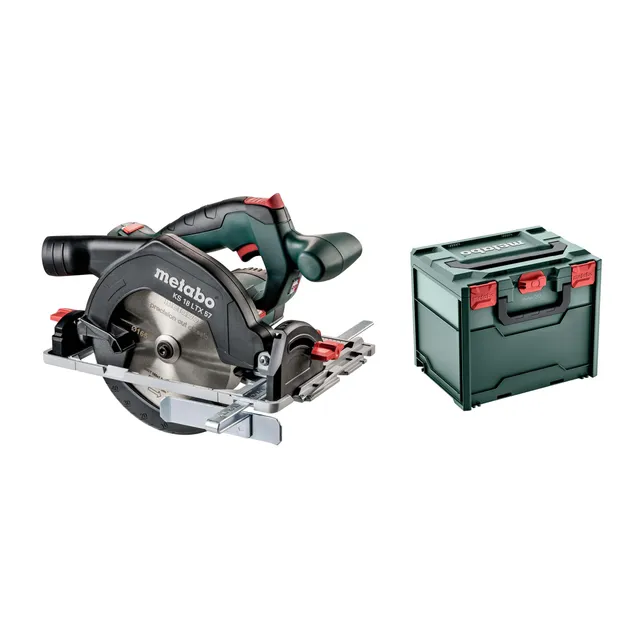 metabo-ks-18-ltx-57-akku-handkreiss-ge-18v-cas-system-57-mm-schnitttiefe-f-hrung image 1