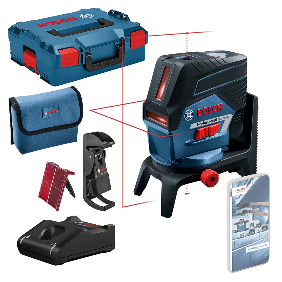 bosch-professional-12v-system-kreuzlinienlaser-gcl-2-50-c-rot-mit-rm-2-halterung image 1