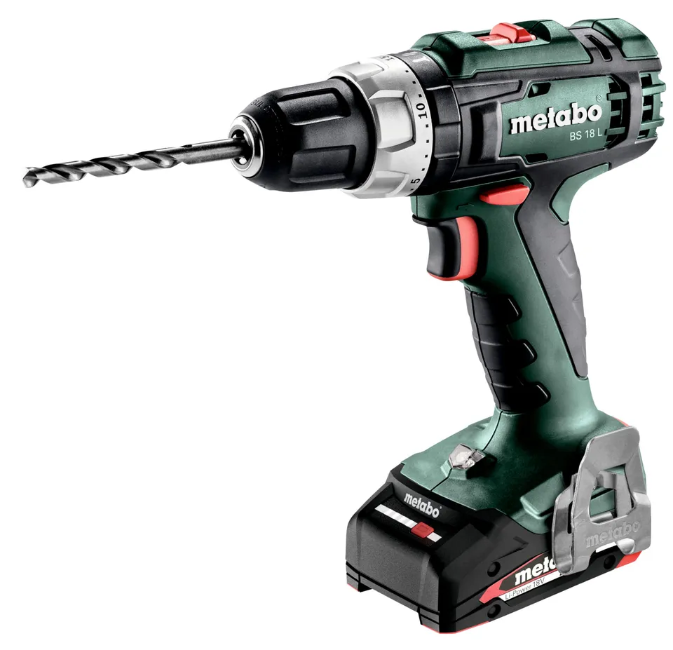 metabo-akku-bohrschrauber-bs-18-l-602321500-18-v-mit-bitdepot-und-led-licht-inkl image 1