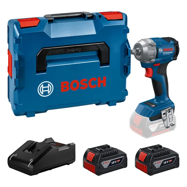 bosch-professional-18v-system-akku-drehschlagschrauber-gds-18v-350-set-mit-2x-4- image 1