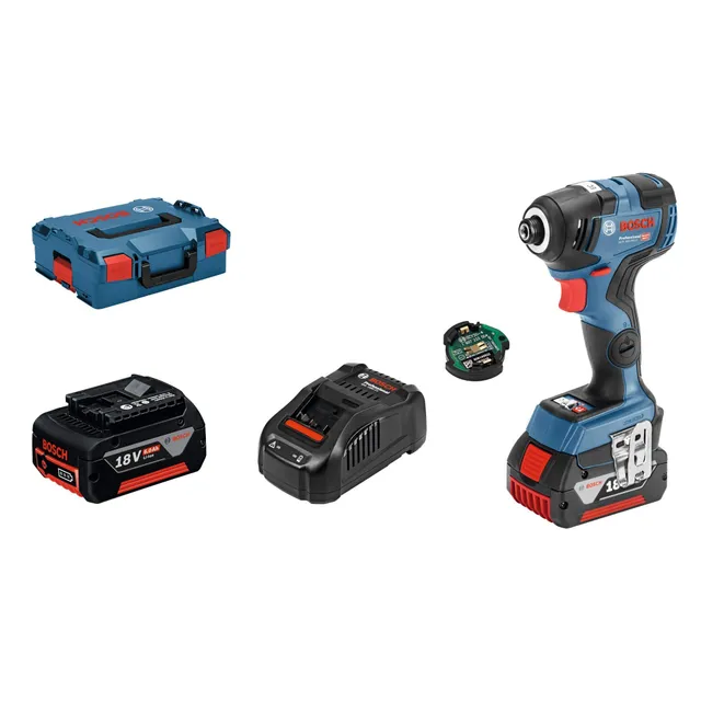 bosch-professional-18v-system-drehschlagschrauber-gdr-18v-200-c-set-inkl-2-5-0ah image 1