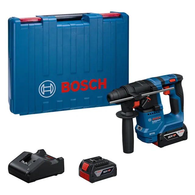 bosch-professional-18v-system-akku-bohrhammer-gbh-18v-18-sds-plus-2x-18v-4-0-ah- image 1