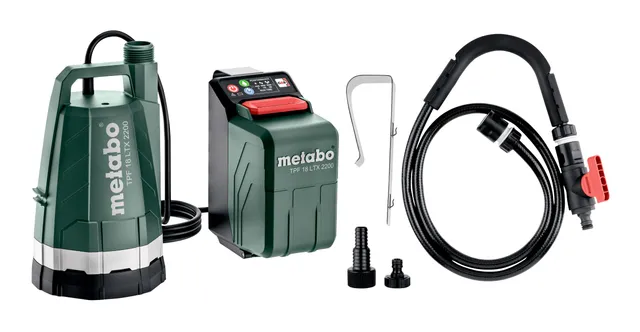 metabo-tpf-18-ltx-2200-akku-tauchpumpe-2200-l-h-regenfass-und-notfallpumpe-18v-c image 1