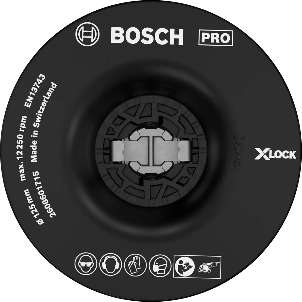 bosch-pro-backing-pad-x-lock-125-mm-mittel-schleifteller-f-r-kleine-winkelschlei image 1