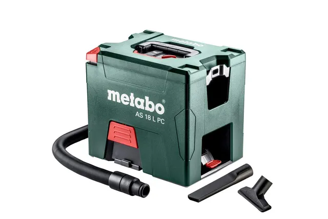 metabo-akku-sauger-as-18-l-pc-602021000-18v-akku-werkstattsauger-mit-manueller-f image 1