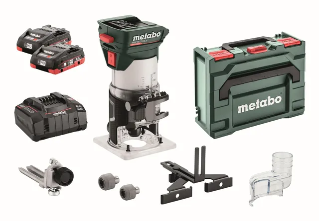 metabo-fmv-18-ltx-bl-8-akku-kantenfr-se-set-brushless-18-v-2x4-0-ah-lihd-akku-la image 1