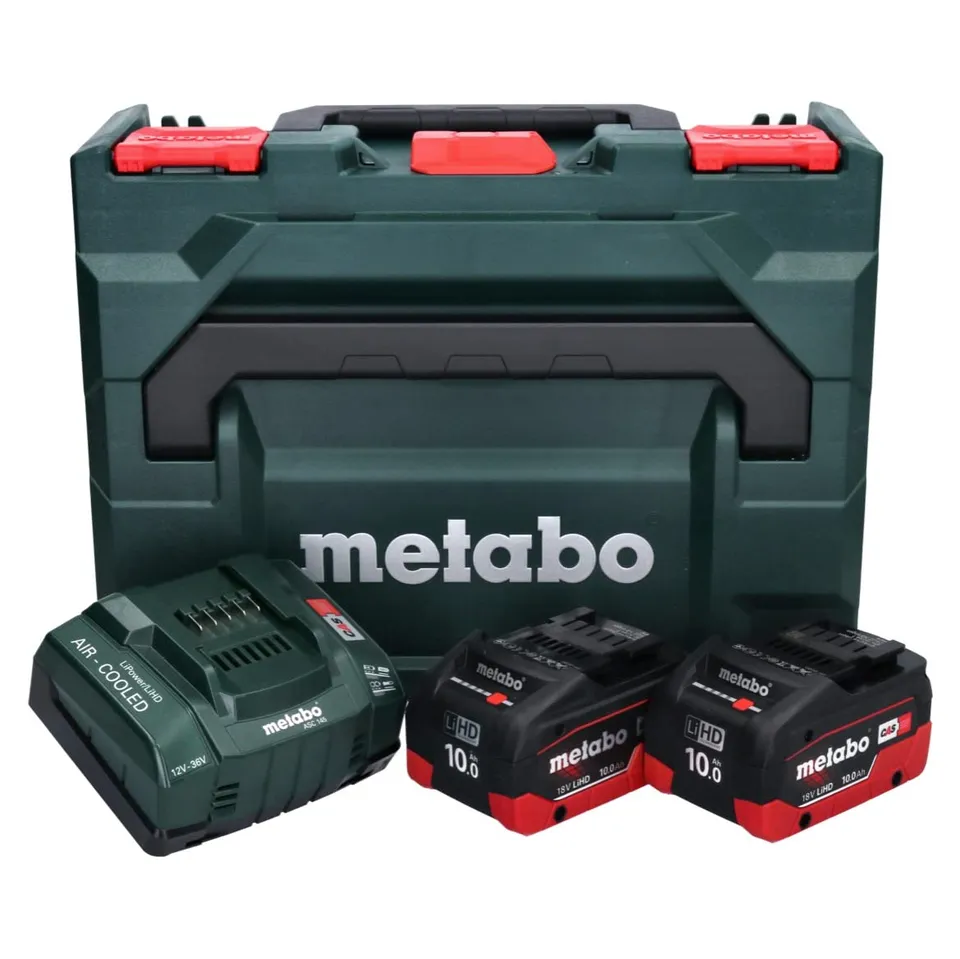 metabo-basis-set-685142000-2x-lihd-18-v-10-ah-akku-asc-145-schnellladeger-t-in-m image 1