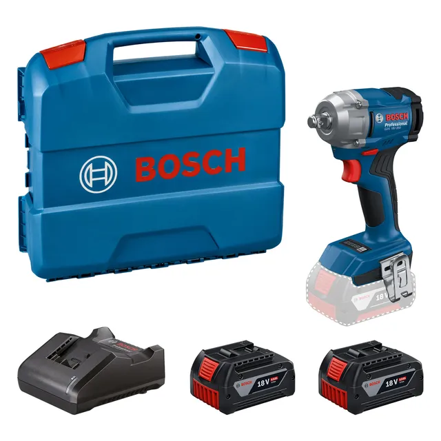bosch-professional-gds-18v-350-akku-drehschlagschrauber-set-18v-system-bis-350-n image 1