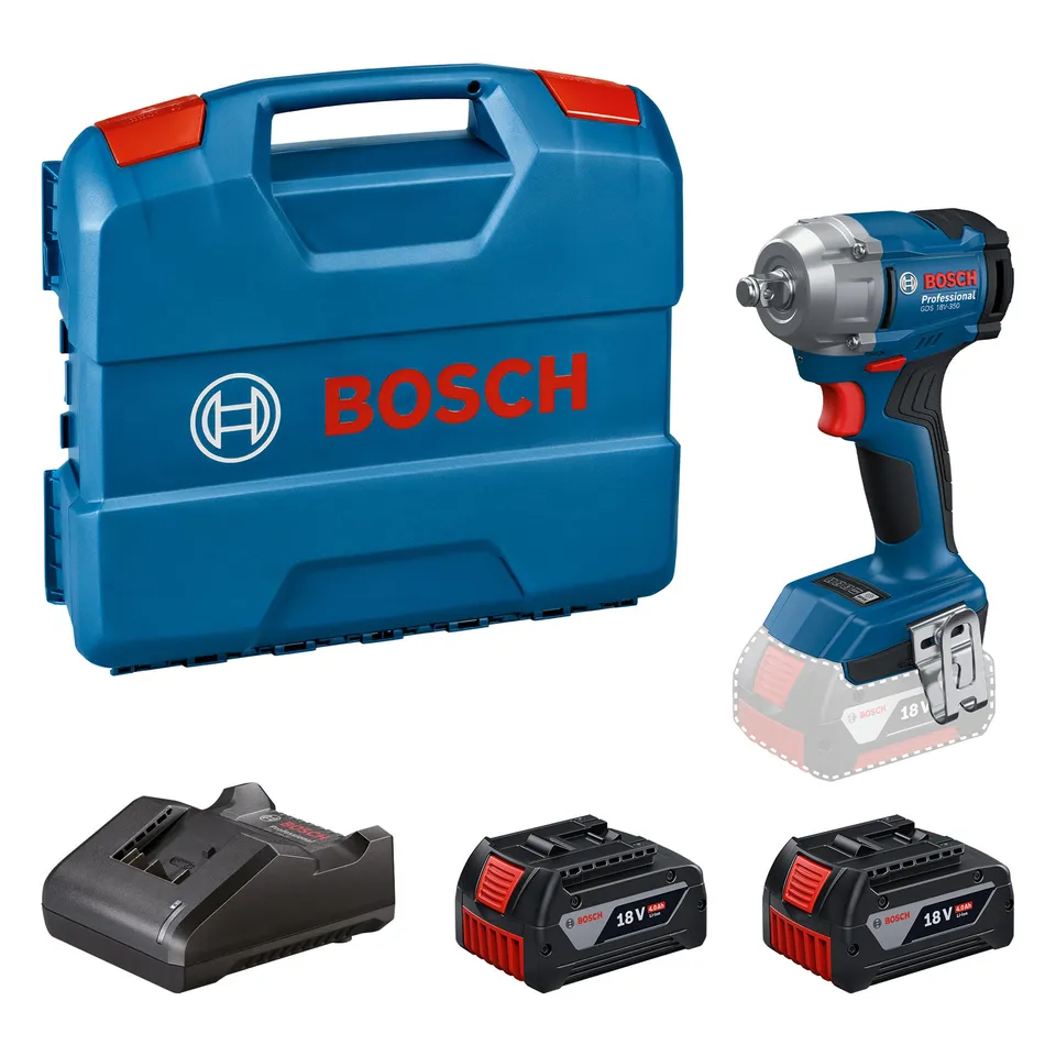bosch-professional-gds-18v-350-akku-drehschlagschrauber-set-18v-system-bis-350-n image 1