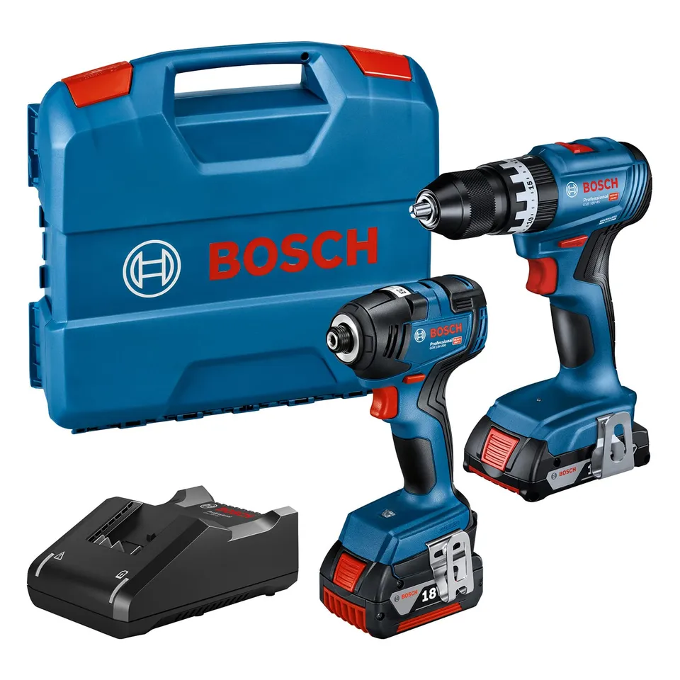 bosch-professional-18v-system-combo-kit-gdr-18v-200-drehschlagschrauber-gsb-18v- image 1