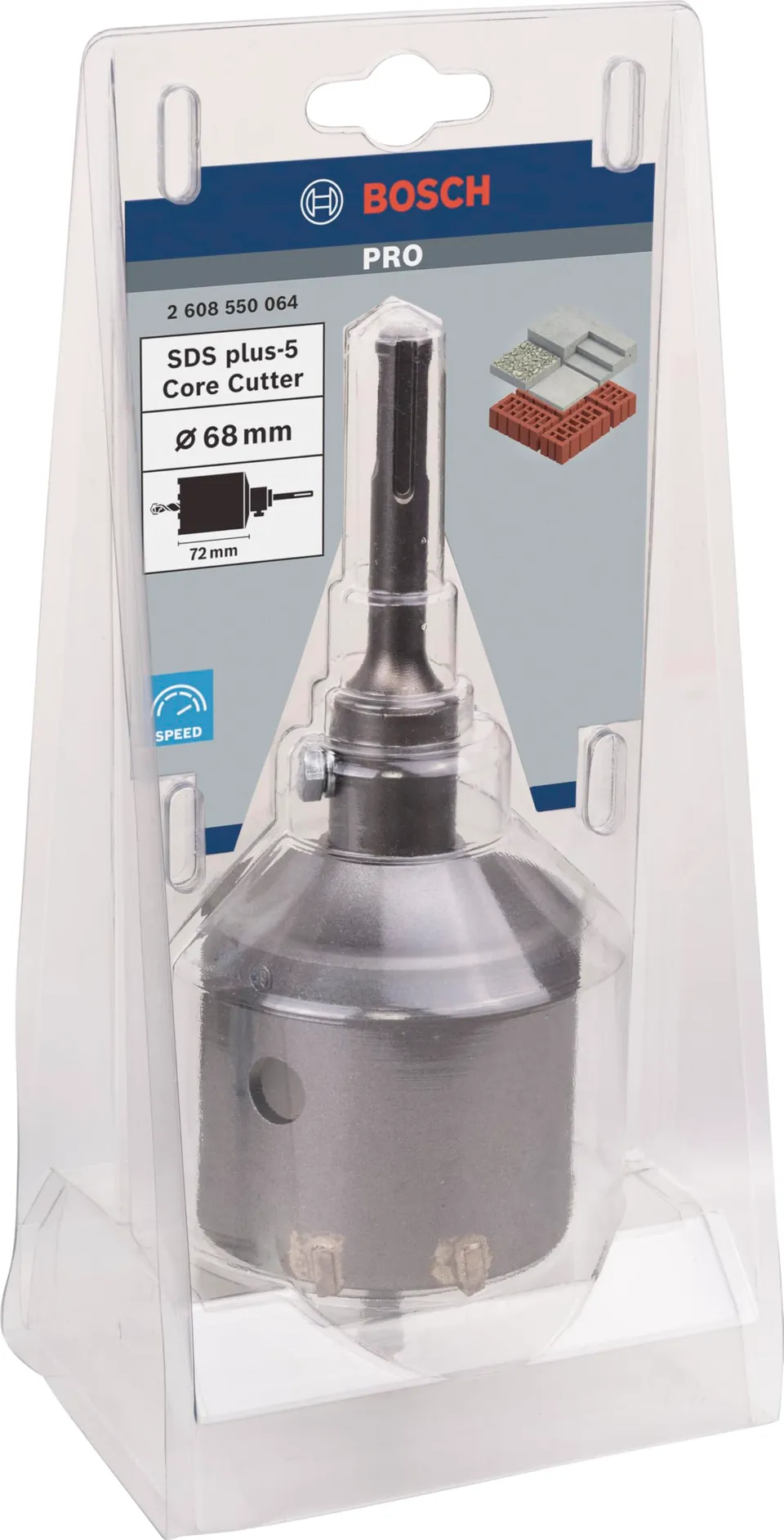 bosch-3x-pro-sds-plus-5-core-cutter-set-68-mm-kernbohrkrone-f-r-beton-kalk-und-s image 1