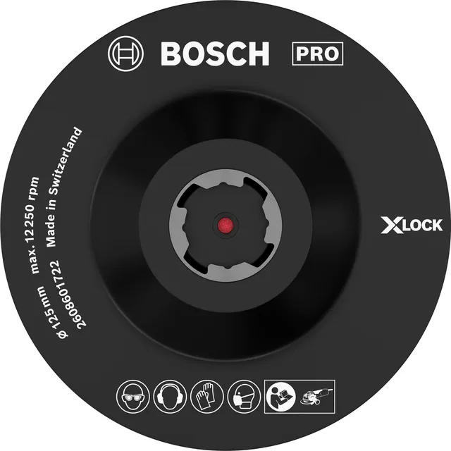 bosch-pro-backing-pad-f-r-kleine-winkelschleifer-x-lock-klettverschluss-125-mm-s image 1