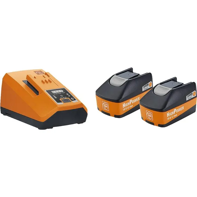 fein-highpower-akku-starter-set-2x-18v-5-2-ah-li-ion-akkus-mit-bluetooth-und-usb image 1