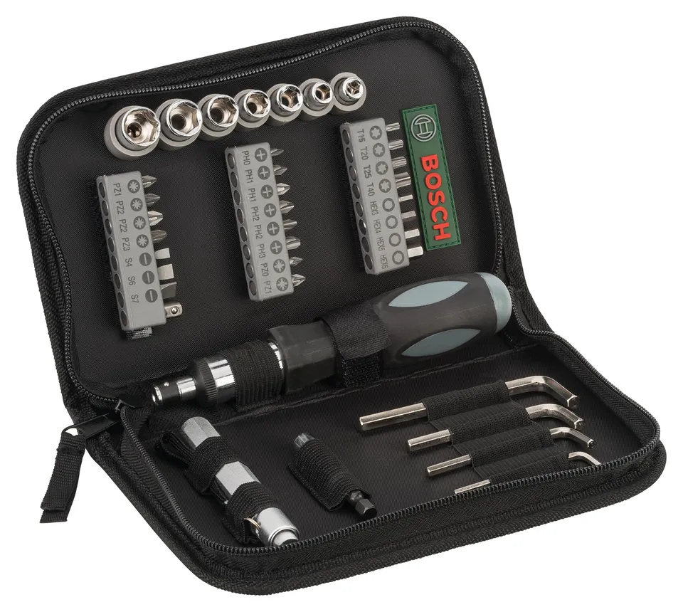bosch-38-teiliges-mixed-bit-set-ph-pz-s-hex-steckschl-ssel-5-13-mm-inkl-handschr image 1