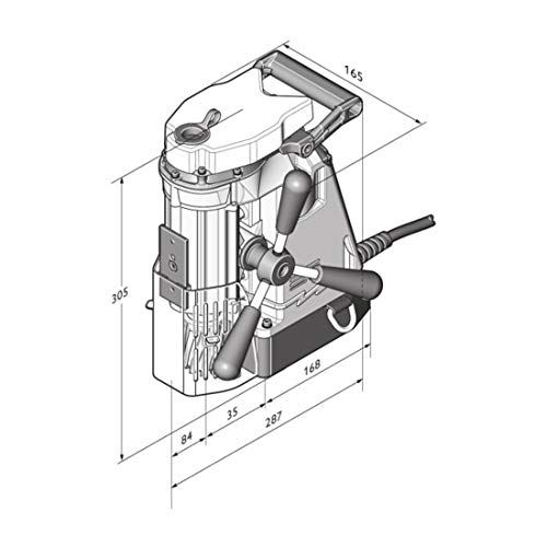 fein-magnetkernbohrmaschine-kbb-40-1100-w-bohren-bis-40-mm-kompakte-bauweise image 5