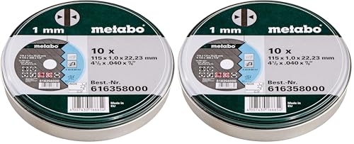 metabo-trennscheiben-sp-115-x-1-0-x-22-23-mm-inox-tf-41-616358000-10-st-ck-d-nne image 6