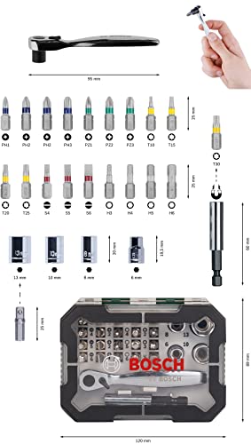 bosch-26-teiliges-schrauberbit-und-ratschen-set-mit-universalhalter-steckadapter image 8