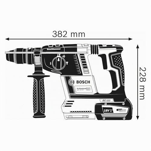 bosch-professional-18v-system-akku-bohrhammer-gbh-18v-26-f-sds-plus-mit-kickback image 8
