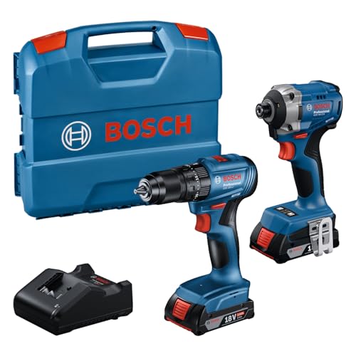 bosch-professional-18v-doppelset-akku-drehschlagschrauber-gdr-18v-215-215-nm-boh image 7