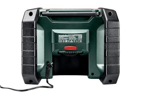 metabo-akku-baustellenradio-r-12-18-dab-bt-18v-12v-kompatibel-bluetooth-dsp-tune image 8