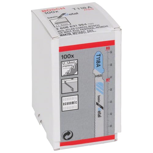 bosch-t-118-a-basic-for-metal-stichs-gebl-tter-100-st-ck-92-mm-hss-stahl-f-r-met image 5